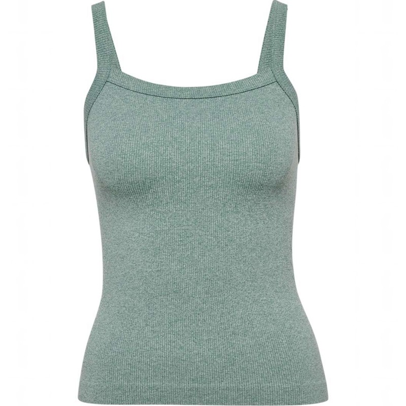 Hummel Yoga Seamless Rib Tanktop Dames Grijs | 199277-859