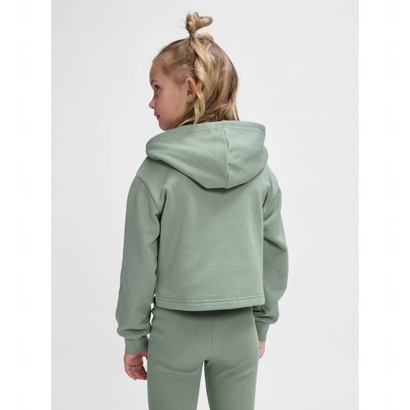 Hummel Zippi Zip Hoodie Kinderen Groen | 373352-078
