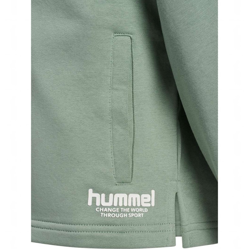 Hummel Zippi Zip Hoodie Kinderen Groen | 373352-078